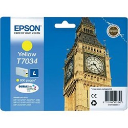 Epson tinta T7034 yellow 0,8k