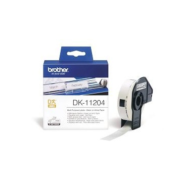 Etikett címke Brother  DK-11204 17x54MM 400 DB/TEKERCS