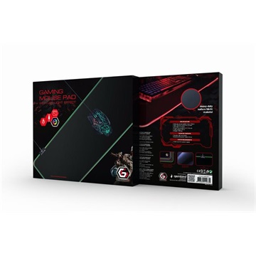 Egérpad  gamer LED fényhatással, nagy méret  (MP-GAMELED-L)