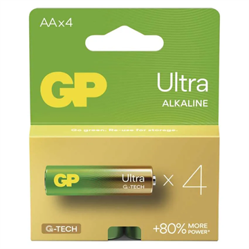 Elem GP Ultra Alkáli LR6 AA 4db (ár/csomag)