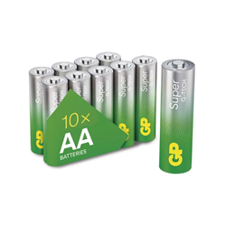 Elem GP Super Alkáli elem AA 10db (ár/cs)