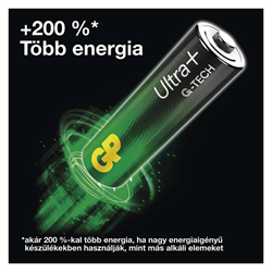 Elem GP Ultra plus alkáli AA( LR6) 4db/csomag  (ár/cs)