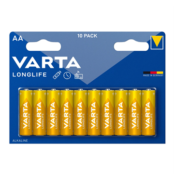 Elem Varta Longlife AA 10 db/csomag  ÁR/csomag