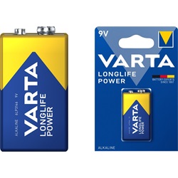 Elem Varta Longlife Power 9V 1/bliszter
