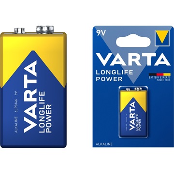 Elem Varta Longlife Power 9V 1/bliszter