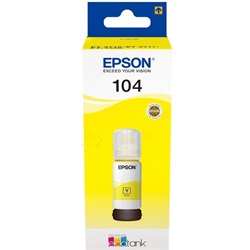 Epson tinta T00P4 ecotank yellow (104)