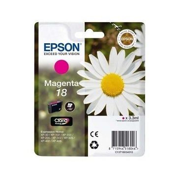 Epson tinta T1803 magenta (18) (lejárt szavatosságú termék)
