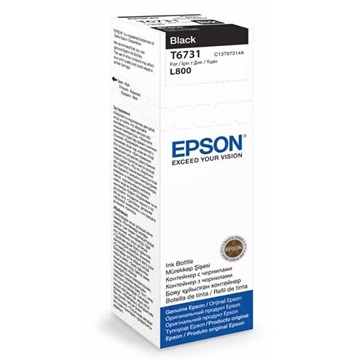 Epson tinta T6731 black 70ML (673) (lejárt szavatosságú termék)
