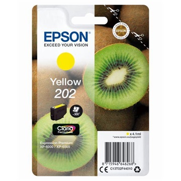 Epson tinta T02F4 yellow (202)