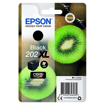 Epson tinta T02G1 black (202XL)