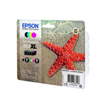 Epson tinta T03A64010 (603XL) multipack (BK,C,M,Y)