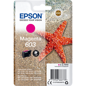 Epson tinta T03U34010 (603) magenta