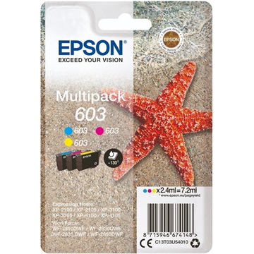 Epson tinta T03U54010 (603) colorpack (C,M,Y)