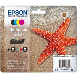 Epson tinta T03U64010 (603) multipack (BK,C,M,Y)