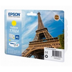 Epson tinta T7024 XL yellow 2k (lejárt szavatosságú termék)