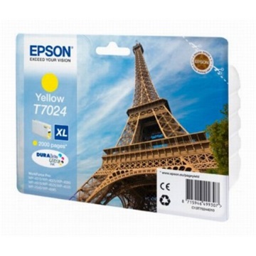 Epson tinta T7024 XL yellow 2k (lejárt szavatosságú termék)
