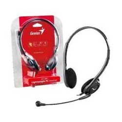 GENIUS HS-200C MIKROFONOS FEJHALLGATÓ