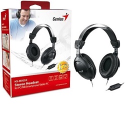 Genius HS-M505X mikrofonos fejhallgató