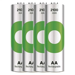 GP ReCyko NiMH Akkumulátor HR6 (AA) 2100mAh 4db (ár/csom)