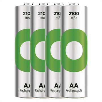 GP ReCyko NiMH Akkumulátor HR6 (AA) 2100mAh 4db (ár/csom)