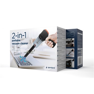 Gembird 2 az 1-ben hordozható porszívó