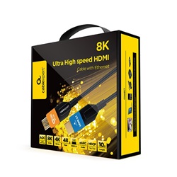 Gembird Aktív optikai (AOC) ultra nagy sebességű HDMI kábel Ethernettel "AOC sorozat", 10 m (CC-HDMI8K-AOC-10M)