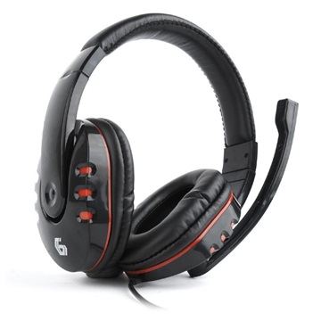 Gembird GHS-402 gamer fejhallgató fekete