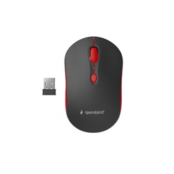 Gembird MUSW-4B-03-R Wireless optikai egér fekete/piros
