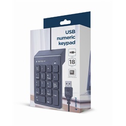 Gembird USB numerikus billentyűzet (KPD-U-03)