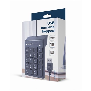 Gembird USB numerikus billentyűzet (KPD-U-03)