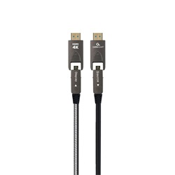 Gembird aktív optikai (AOC) HDMI kábel (apa-apa) 30 m (v2.0, 4k 60Hz) (CCAP-HDMIDD-AOC-30M)