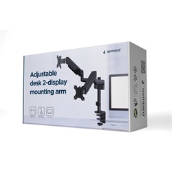 Gembird asztali dupla monitor tartókar (MA-DA2P-01)