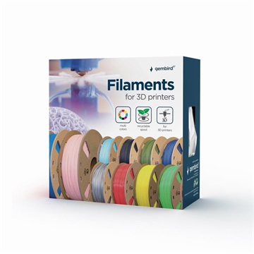 Gembird filament ABS Filament Green, 1.75 mm, 1 kg