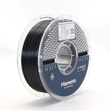 Gembird filament High Speed ABS black, 1,75 MM, 1 KG