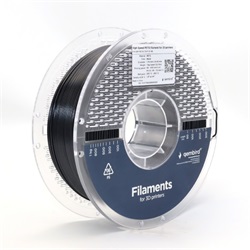Gembird filament High Speed PETG black, 1,75 MM, 1 KG