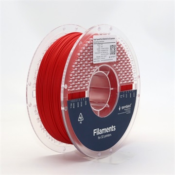 Gembird filament High Speed PLA red, 1,75 MM, 1 KG