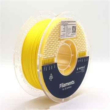 Gembird filament High Speed PLA yellow, 1,75 MM, 1 KG