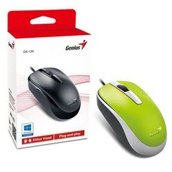 Genius egér DX-120 zöld USB