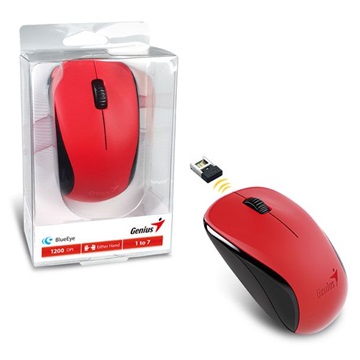 Genius egér Wireless NX-7000 piros