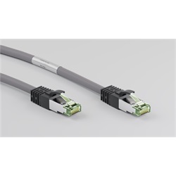 Goobay CAT 8 S/FTP patch kábel, 0,25 m, szürke