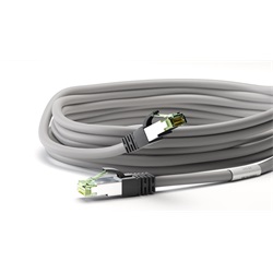 Goobay CAT 8 S/FTP patch kábel, 0,5 m, szürke
