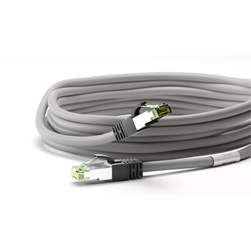 Goobay CAT 8 S/FTP patch kábel, 0,5 m, szürke