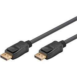 Goobay Displayport (apa) - Displayport (apa) kábel 3 m 32,4 Gbit/s (8K@60Hz/4K@144Hz)