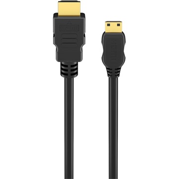 Goobay HDMI (apa) - mini HDMI (apa) kábel, 2 m (8k 60 Hz)