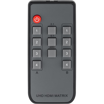 Goobay HDMI matrix switch, 4x2 (4K 60 Hz)