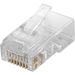 Goobay RJ-45 CAT6 UTP moduláris csatlakozó (10 db/csomag, ár/csomag)