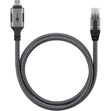 Goobay USB-C (apa) - RJ45 Ethernet (apa) kábel, 1,5 m