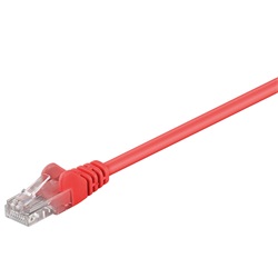 Goobay UTP CAT 5e patch kábel 2 m, piros