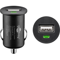 Goobay autós töltő 5W USB-A, fekete