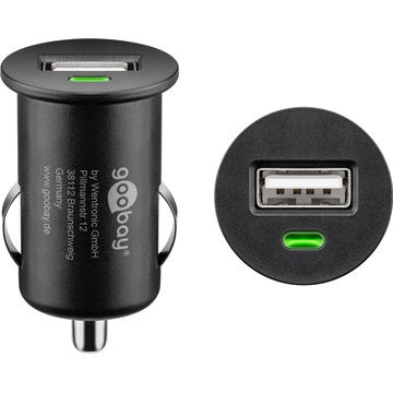Goobay autós töltő 5W USB-A, fekete